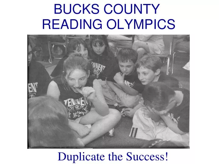bucks county reading olympics
