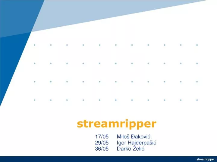 streamripper