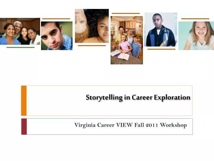 storytelling in career exploration