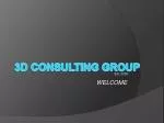 3D Consulting Group - slide 1