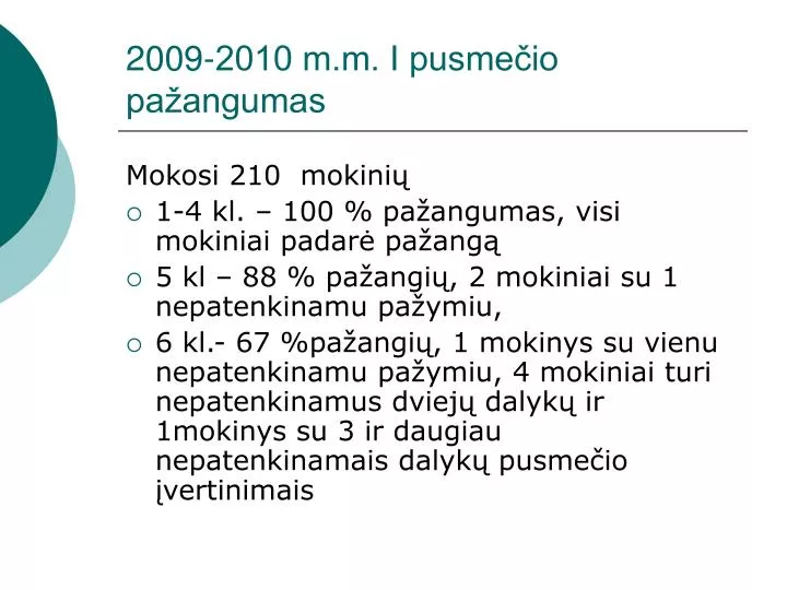 2009 2010 m m i pusme io pa angumas