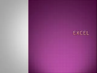 excel