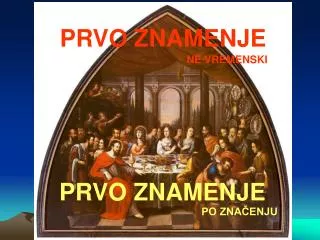 prvo znamenje