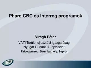 phare cbc s interreg programok vir gh p ter