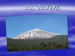 el teide