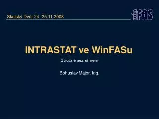 intrastat ve winfasu