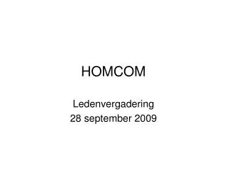 homcom