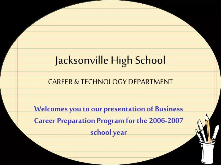 jacksonville high school career technology department