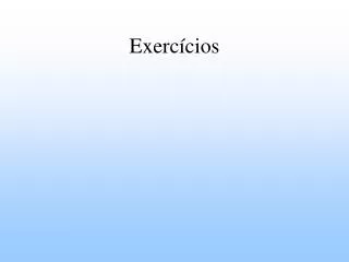 exerc cios