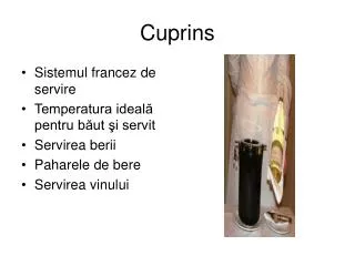 cuprins
