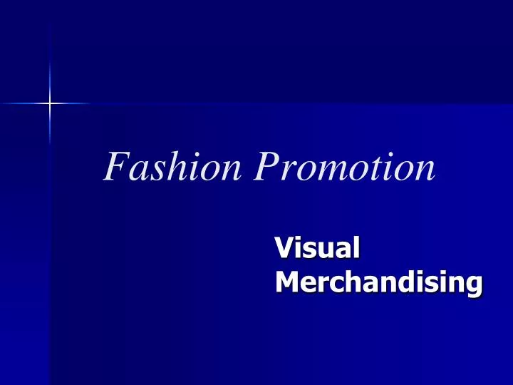 fashion promotion