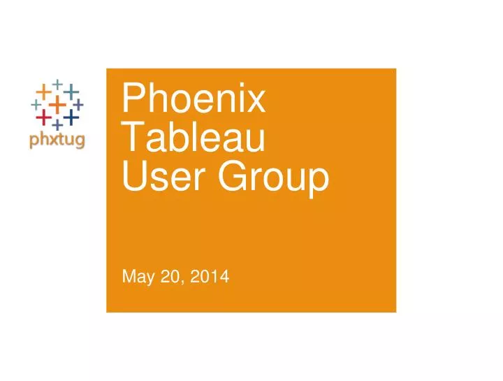 phoenix tableau user group