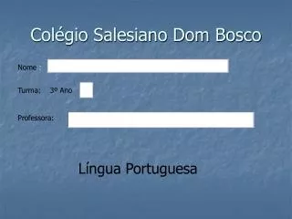 col gio salesiano dom bosco