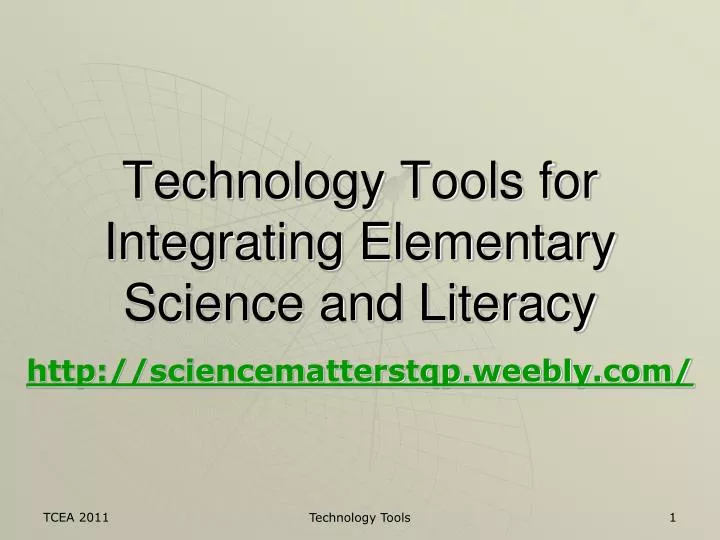 technology tools for integrating elementary science and literacy