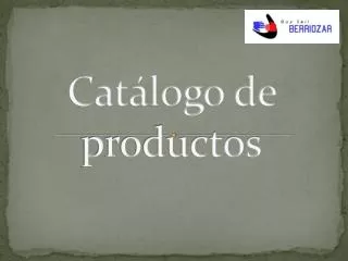 cat logo de productos