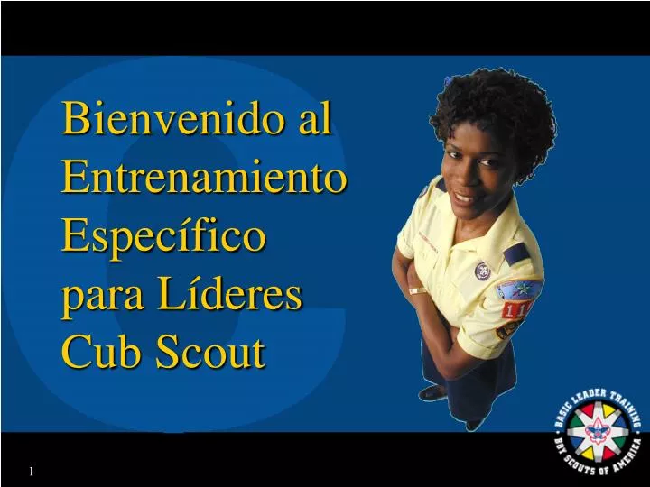 bienvenido al entrenamiento espec fico para l deres cub scout