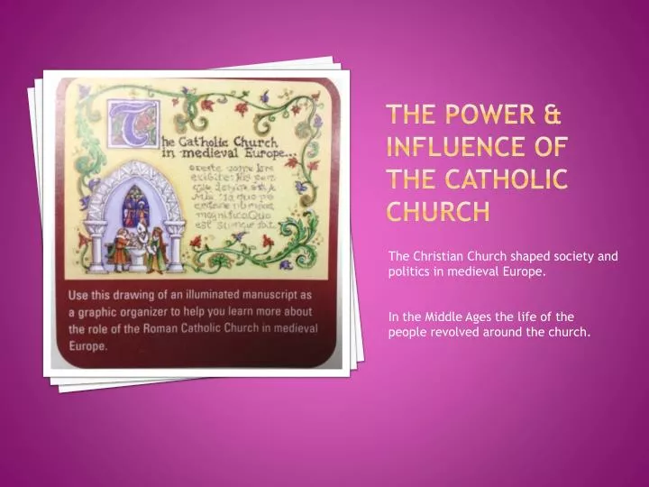 the power influence of the catholic church