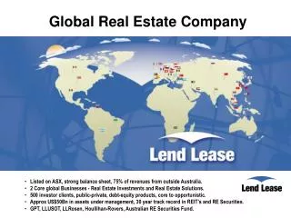 Global Real Estate Company
