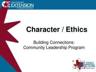 Character / Ethics