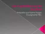 Les 4 opérations sur les fractions - slide 1