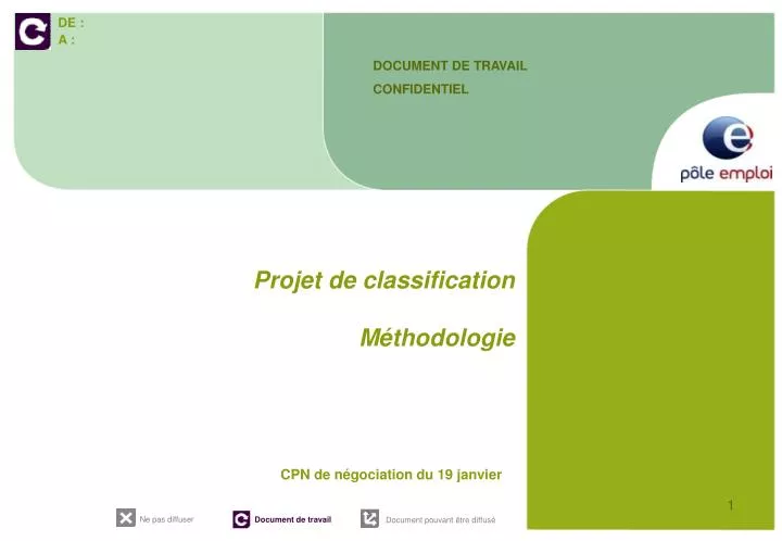 projet de classification m thodologie