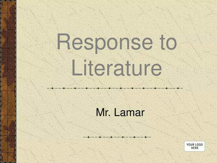 response to literature