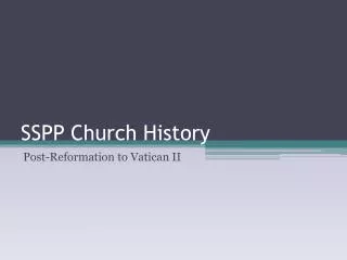 SSPP Church History