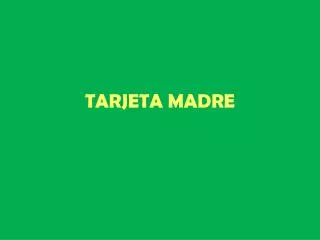 tarjeta madre