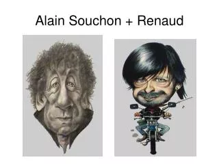 alain souchon renaud