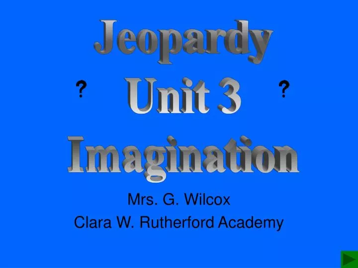 mrs g wilcox clara w rutherford academy