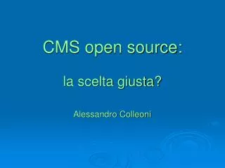 cms open source