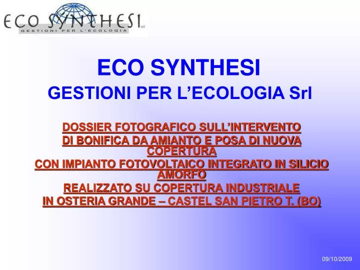 eco synthesi