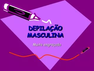 depila o masculina