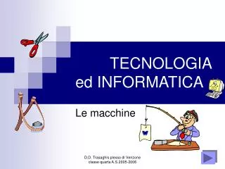 tecnologia ed informatica