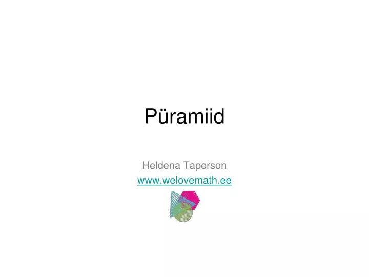 p ramiid