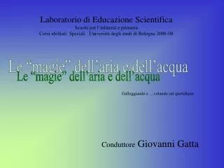 conduttore giovanni gatta