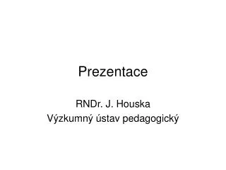 prezentace