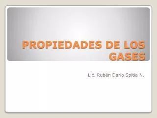 propiedades de los gases