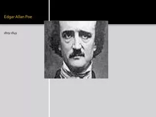 Edgar Allan Poe