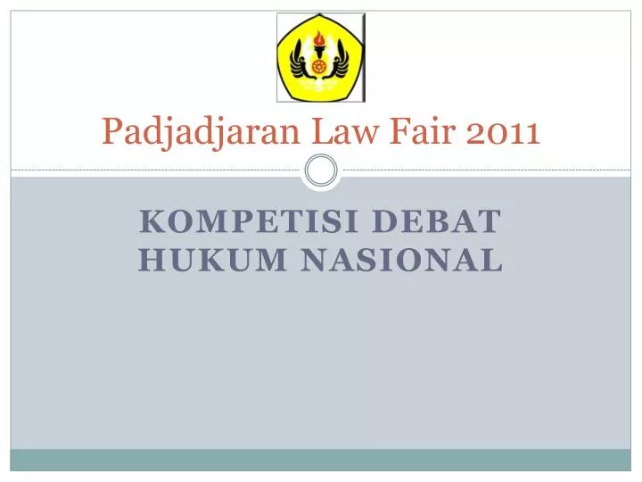 padjadjaran law fair 2011