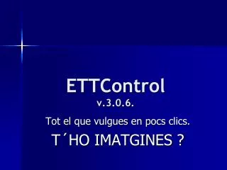 ettcontrol v 3 0 6