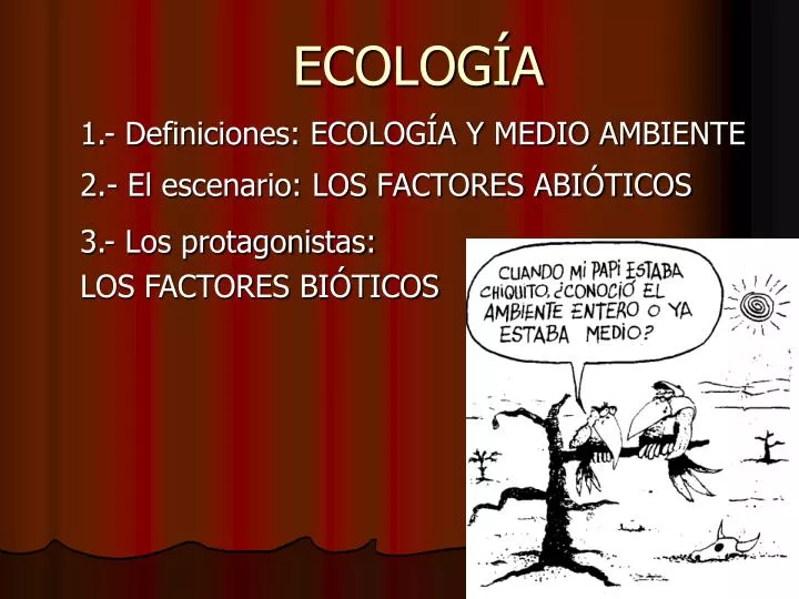 ecolog a