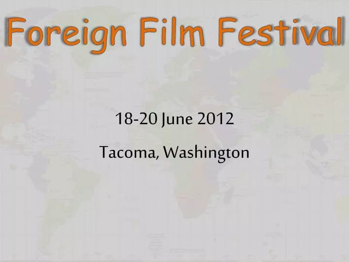 foreign film festival