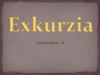 exkurzia