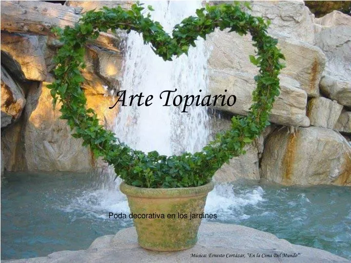 arte topiario