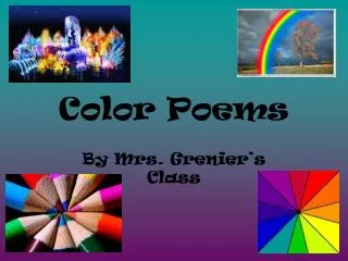 Color Poems