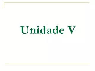 unidade v