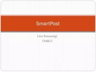 smartpost