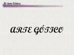ARTE GÓTICO - slide 1