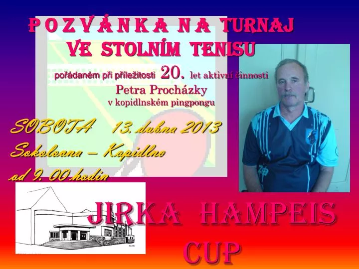 jirka hampeis cup